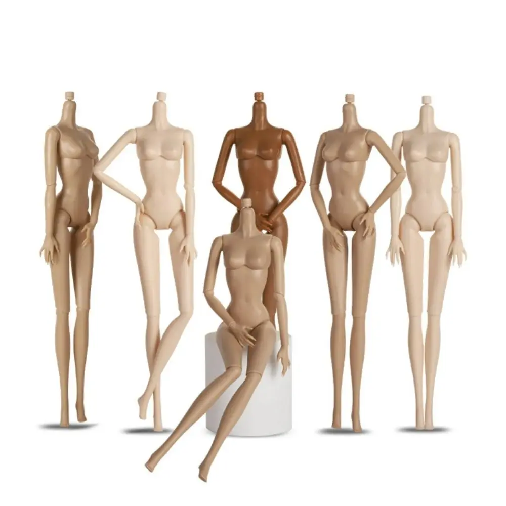 1/6 Doll Jointed Nude BJD Dolls Solid Doll 11 Joints 30cm Super Model Doll Movable Replacement Body Figure Body