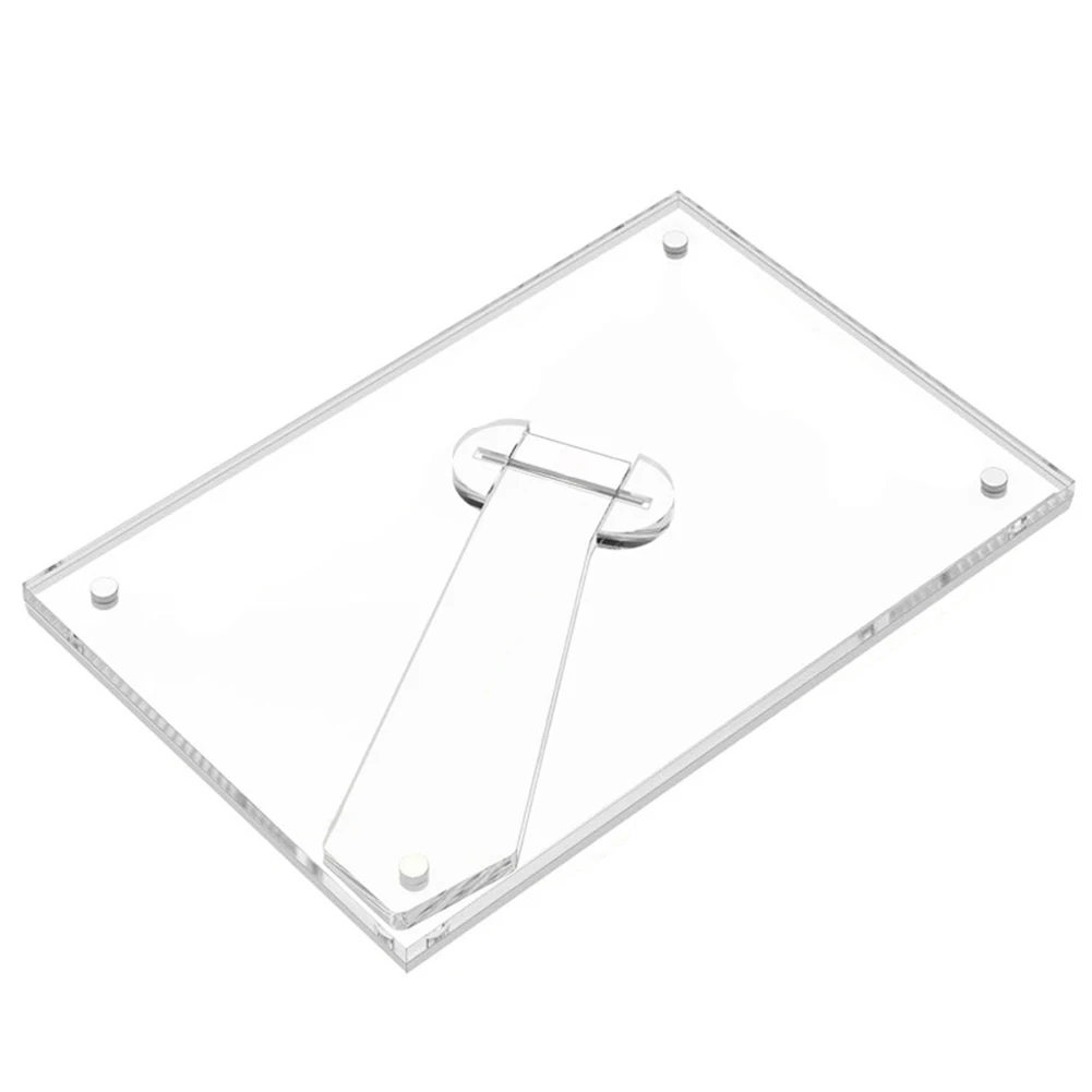 Home Decoration Transparent Acrylic Photo Frame Transparent Frame Easy Installation Effortless Setup Multi-purpose Use