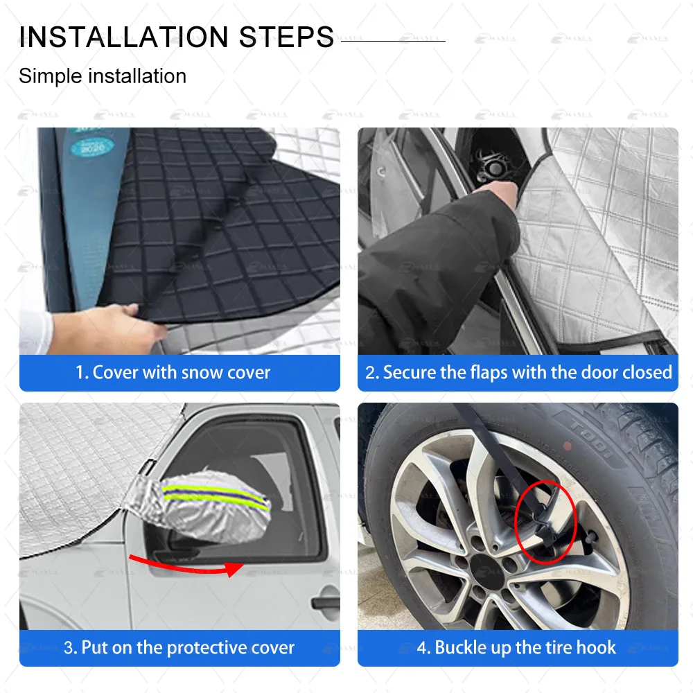 لأودي A3 8L 8P 8V 1997- 2025 ظلة غطاء زجاج سيارة الثلوج الشمس الظل السيارات المغناطيسي غطاء الزجاج الأمامي