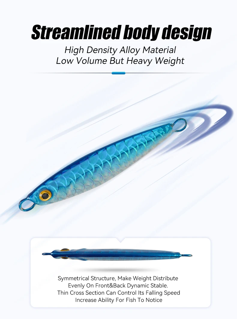 LEYDUN 10g 15g 20g Metall-Jig-Angelköder 5 Stück Trolling-Hartköder Bass-Seelocken Tackle Forellen-Jigging-Köder Jigs Salzwasser – Detail 7