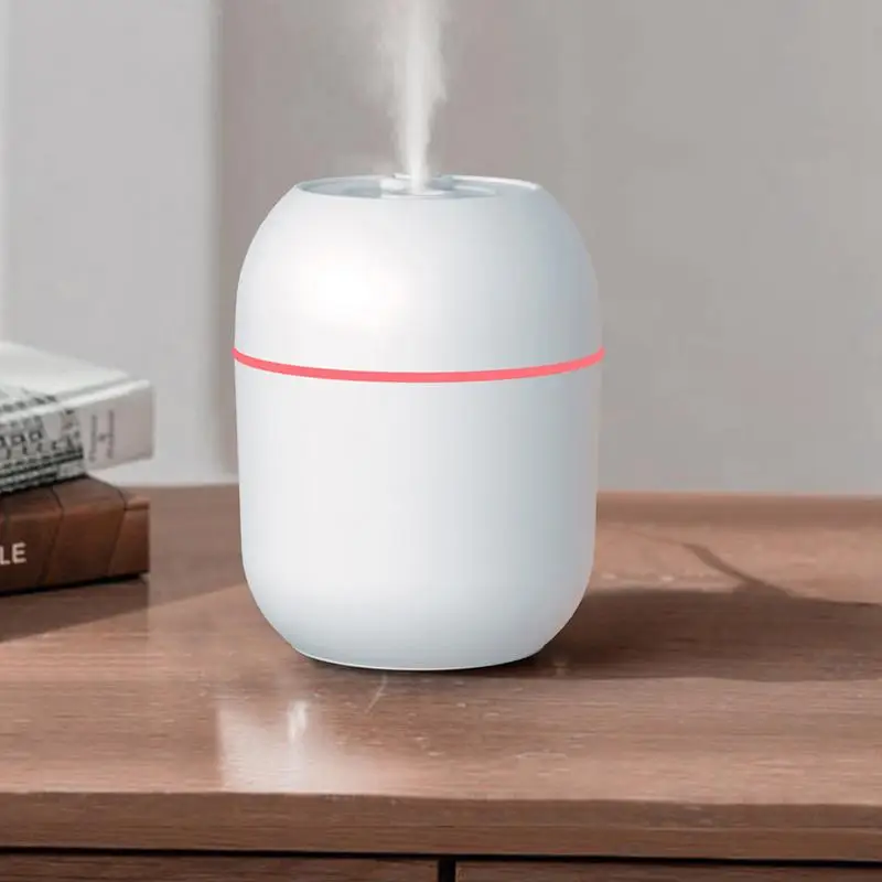 Mini Humidifier For Bedroom Bedroom Cool Mist Humidifier For Plants Personal Desktop Humidifier With Colorful Night Light