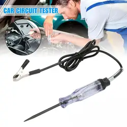 6V/12V/24V Auto Truck Voltage Circuit Tester DC Digital Long Tool Probe Light Bulb Auto Diagnostic Display Pen Repair Test Pen