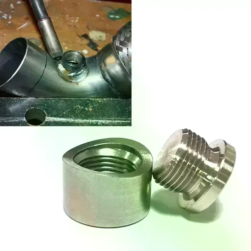

M18x1.5 Stainless Steel Oxygen Sensor Plug Thread Bung Wideband Nut Weld Fitting Auto Repair Parts