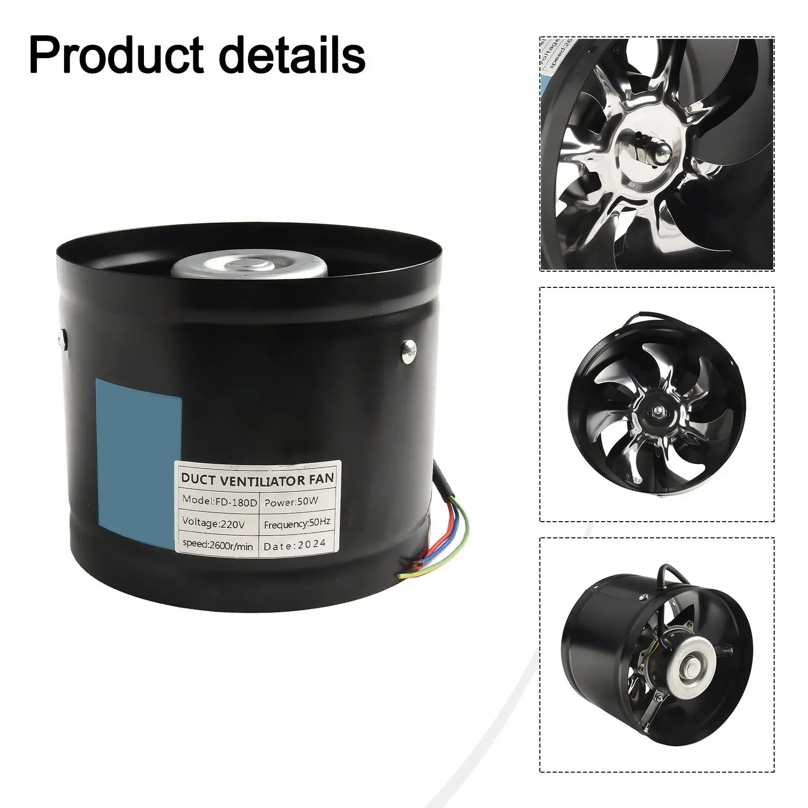 

Вентилятор для вытяжки в мастерских. Эффективный вентилятор для вытяжки каналов. Встроенная труба. Энергосбережение. Цельнометаллический армированный окрашенный корпус.