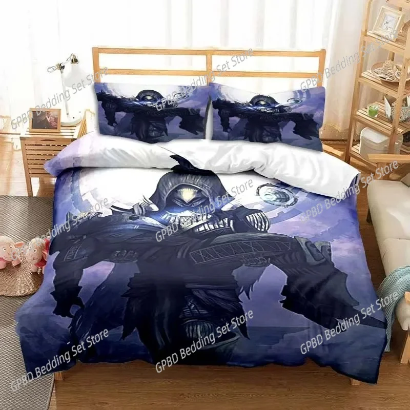 

3D Printed Game Destiny Bedding Set Duvet Cover Bedroom Comforter Covers Single Twin King Size Quilt Cover Home Textile