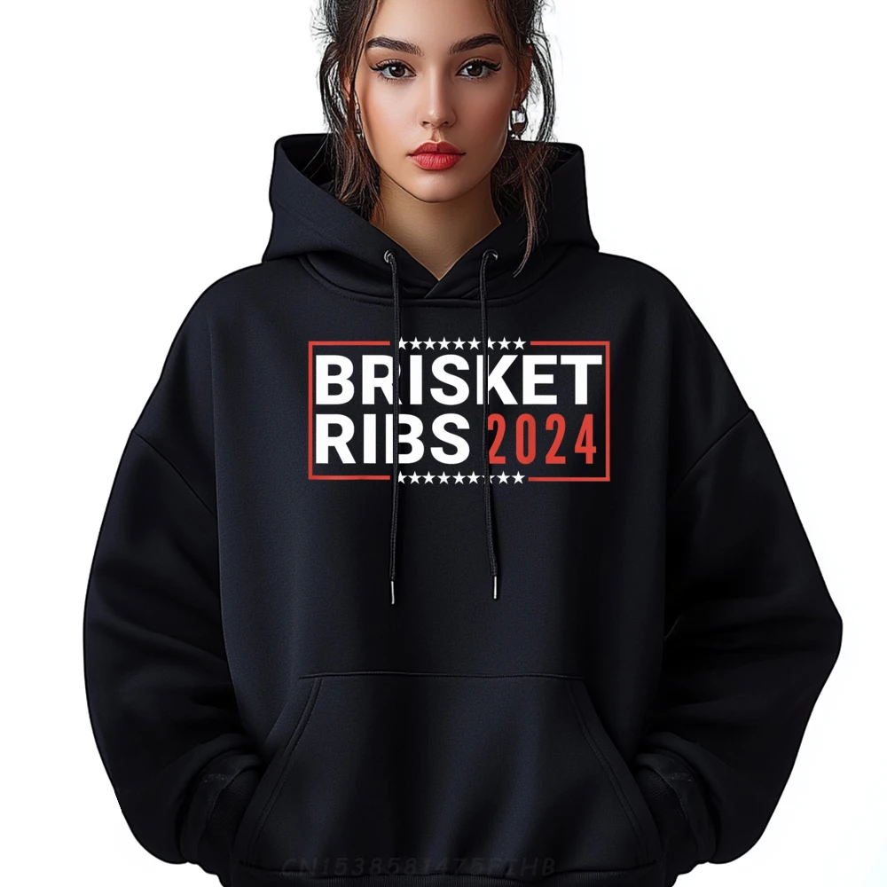 

Brisket Ribs 2025 Funny Bbq Hoodies Outdoor Long Sleeve Cute O Neck Sweatshirt Slogan Sweatshirts For Women Lovers Day