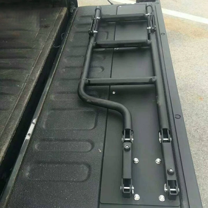 trunk ladder trunk tail ladder tailgate ladder folding modification