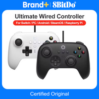 8BitDo Ultimate Gamepads PC Controller for Nintendo Switch Wired Controle for Windows 10 11 Android Steam Deck Raspberry Pi