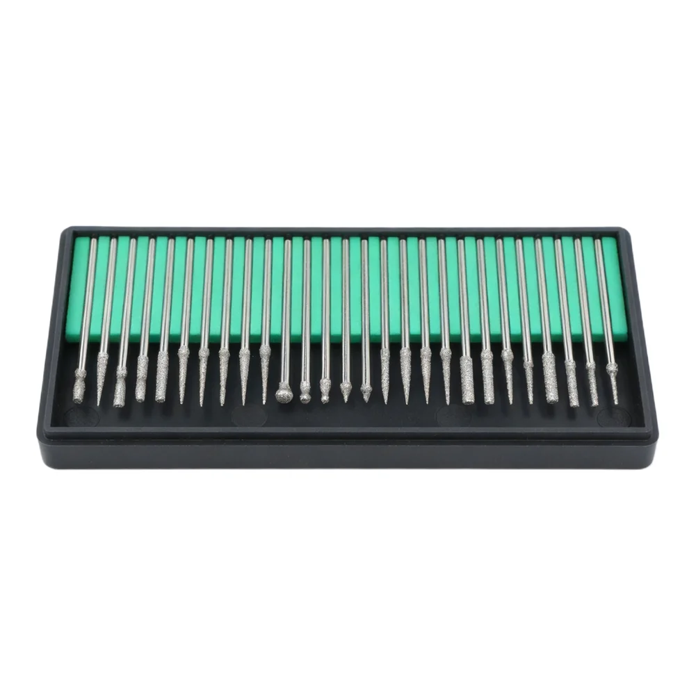 Precision Drill Bits DIY Drill Set Crafting Projects 1 Mm Tip Size 30-Piece Set Compatible For DREMEL Rotary Tools