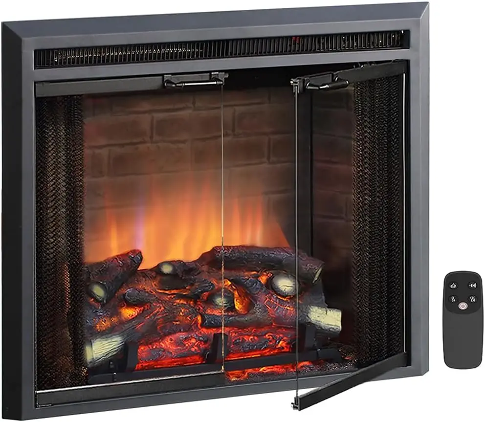 750/1500W, Black, 26 Inches Wide, 23 3/16 Inches High, 26 W X 23 3/16 H X 7 51/64 D