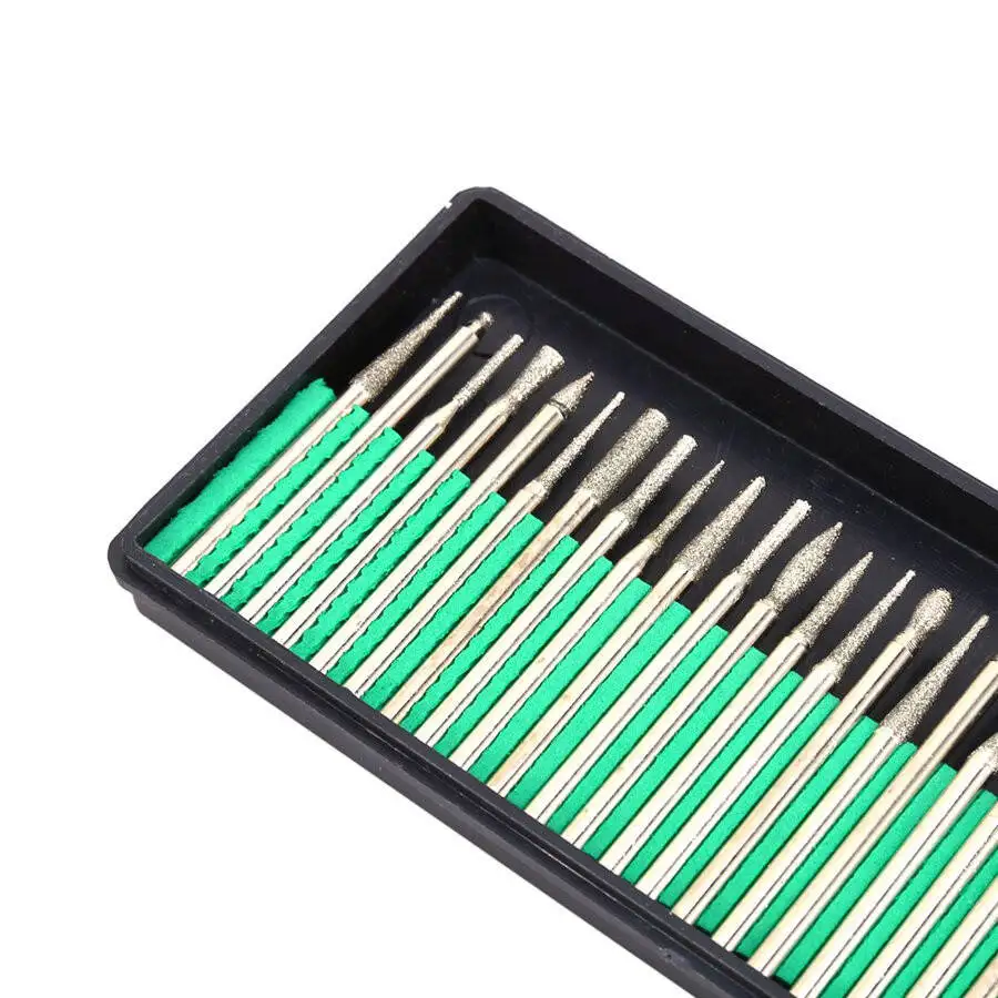 

10 × 30 шт./компл., стоматологические лабораторные алмазные боры, фрезы, зубная дрель для ювелиров, стоматологическое оборудование для полировки зубов