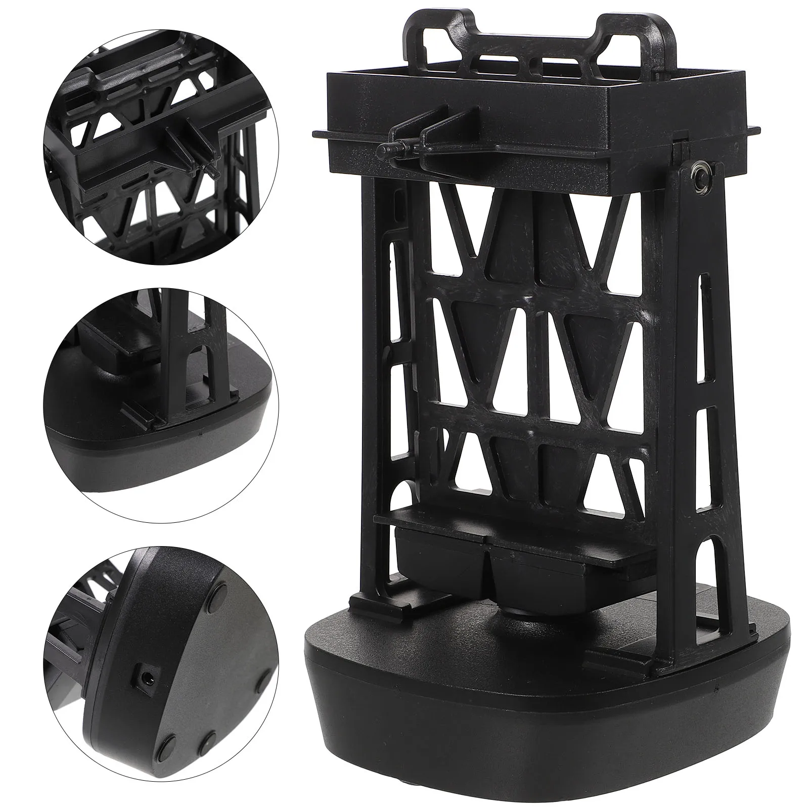 

Automatic Watch Winder Device for Mechanical Watches Self-Winding Tool Household Desktop Winders Black Plastic for Collectors