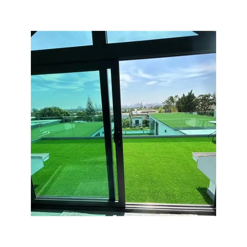 

2FT x 10FT Outdoor Artificial Grass Runner Rug, Thick Realistic Turf Mat for Patio, Balcony, Garden, Lawn, Dog Pet Drainage,