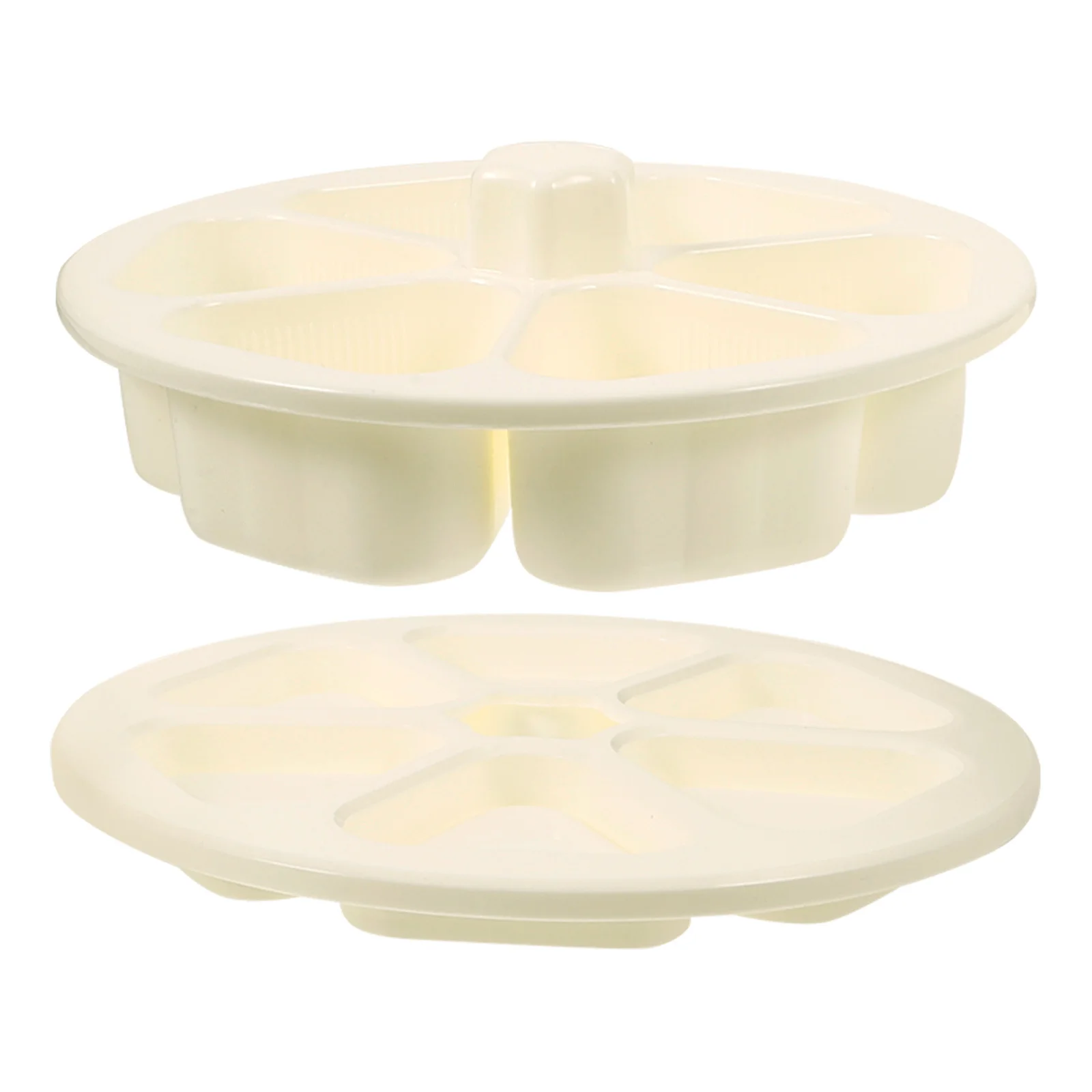 

6 Cavity Rice Ball Mold Non-Stick Surface Easy Clean Kitchen Utensils DIY Sushi Making Tool Triangle Onigiri Mold Household Use