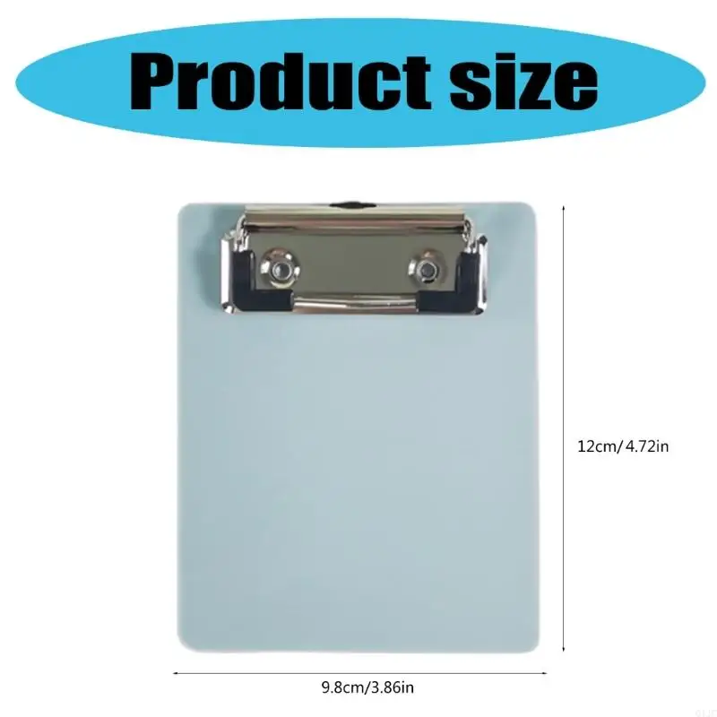 Q1JC Небольшой буфер обмена с непрерывным подвесным крючком 12x9,8 см. Письменную доску для офиса