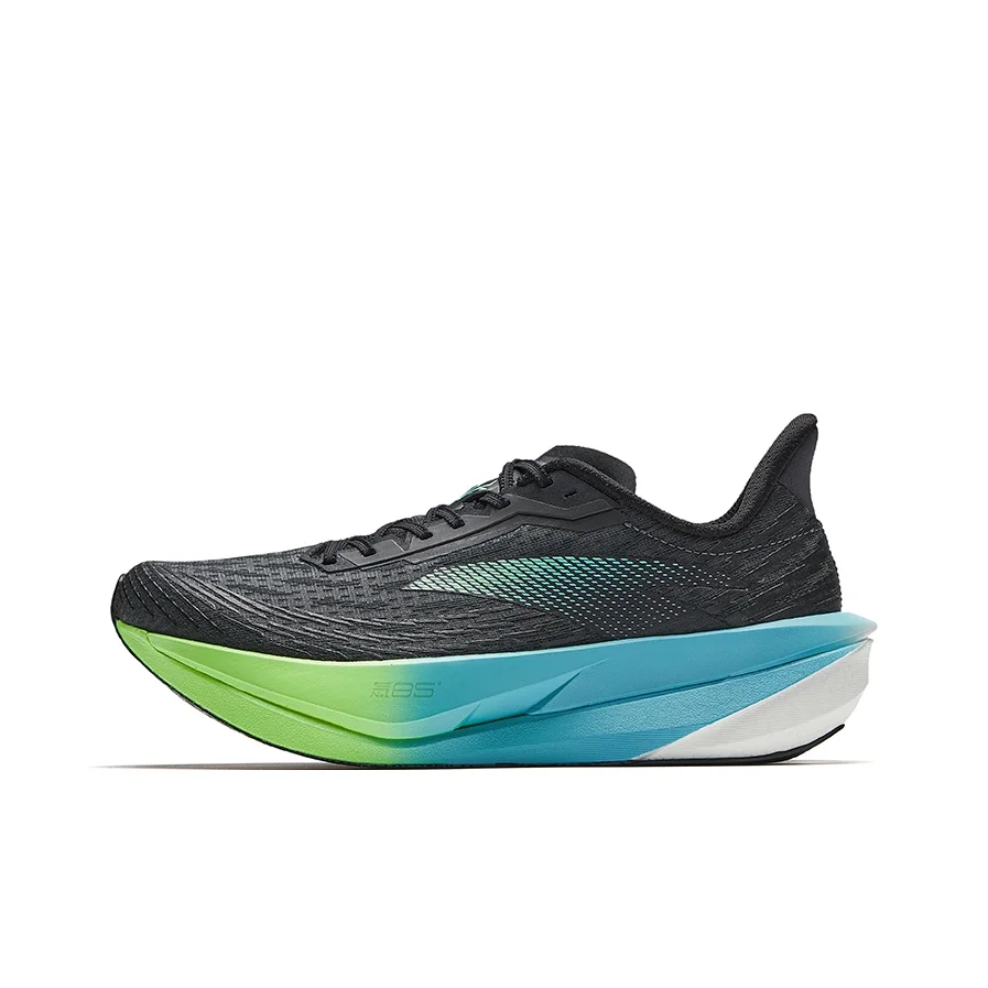 Anta Zone 2 Heart Rate 85 Low top Running Shoes Men's Castle Gray/Basic Black 112615556-4