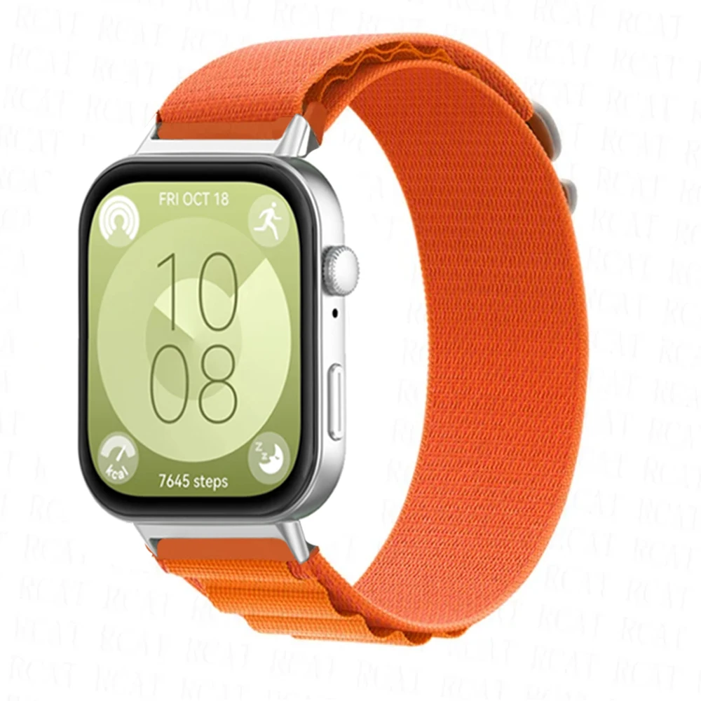 حلقة حلقة ألبية لساعة هووي ، إكسسوارات حزام ، حزام بديل ، سوار نايلون جديد ، سوار لهووي فيت 3 و Fit3 باند