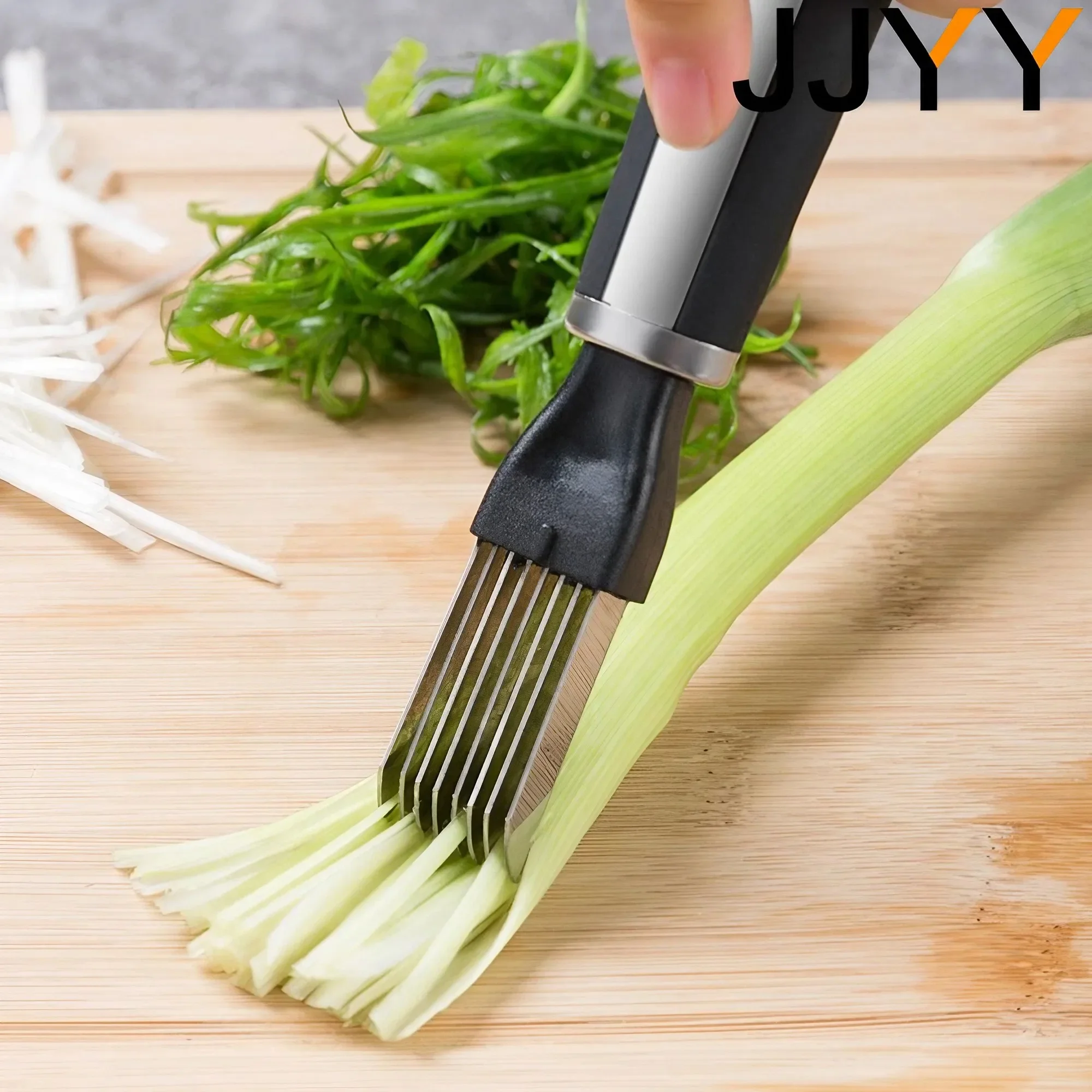 JJYY Garlic Shredders Onion Slicer Cut Onions Vegetable Grater Cutter Multi-slicer Vegetable Tools Shredders Onion Knife