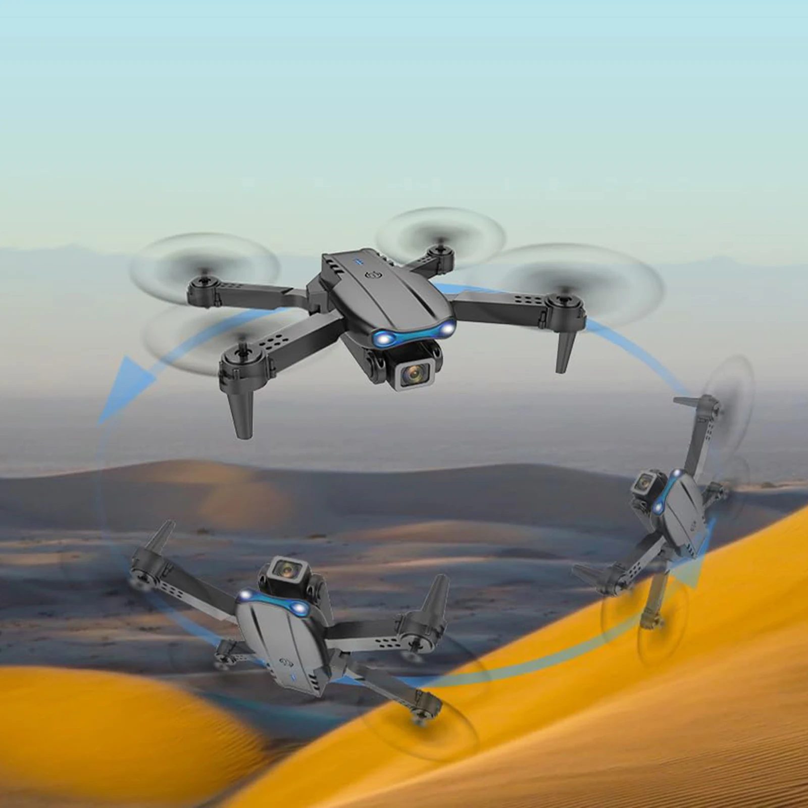 

Дрон для аэрофотосъемки с двойной камерой 4K HD, квадрокоптер для профессиональной аэрофотосъемки на открытом воздухе для взрослых