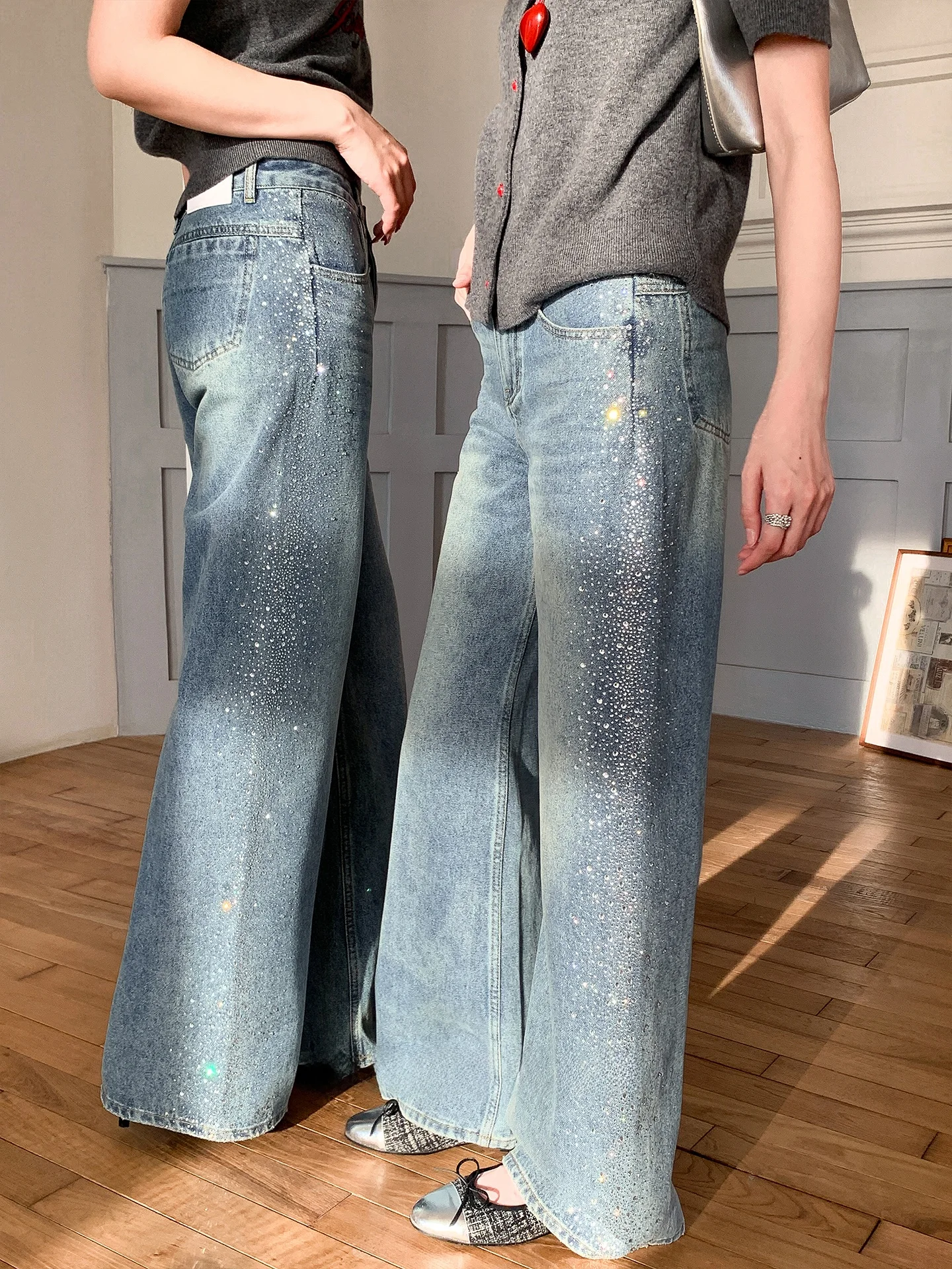 

Женские джинсы с высокой талией, прямые, универсальные, из смесового хлопка, деним Lenzing, стройнящие, весенние, для повседневной носки