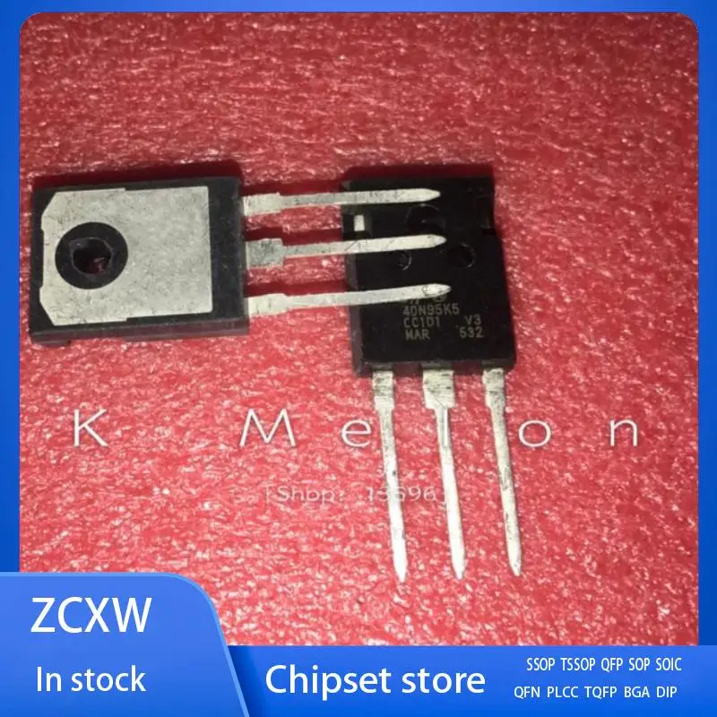 5PCS-10PCS/LOT   STW40N95K5 40N95K5 STW40N90K5 40N90K5 TO-247 38A 950V  MOSFET