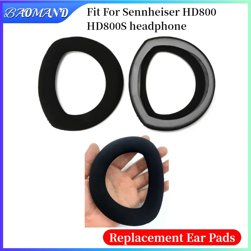 

Ear Pads For Sennheiser HD800 HD800S Headphone Replacement Leather Pads High Quality Foam Pads
