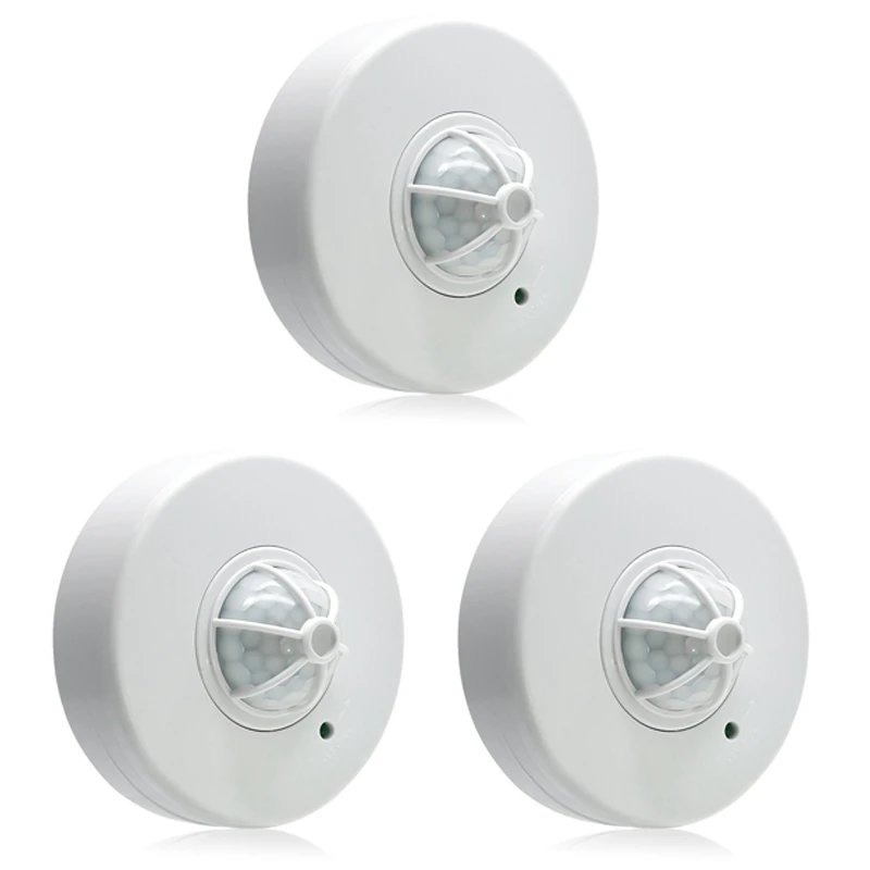 

3X 3-12M 360 Degree Ceiling Occupancy Sensor Motion Sensor Light Switch High Sensitive PIR Motion Sensor Switch