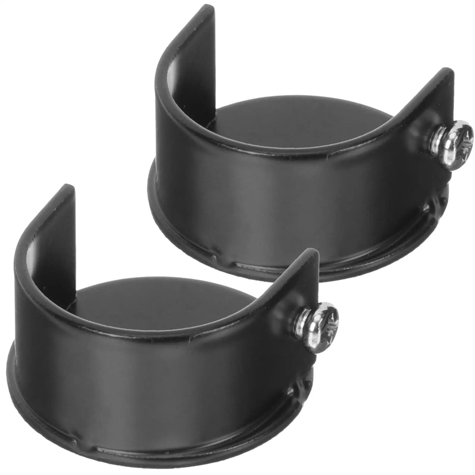 

28mm Tube Diameter Roman Rod Accessories Side Brackets Wall Mounts Heavy Duty Alloy Practical Compact Size Adjustable