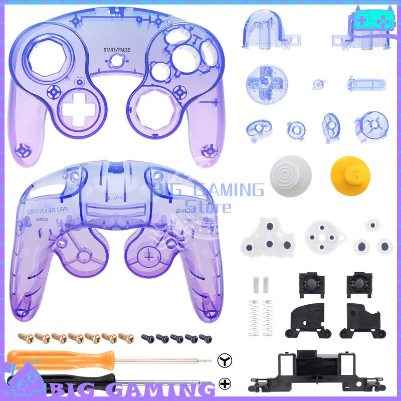 Extremerate Gamepad Case Modification Replacement Case Suitable For Nintendo NGC GameCube Controller Protective Case Accessories