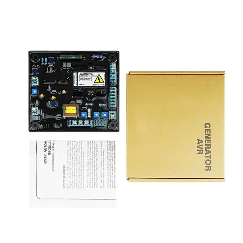 

Generator Accessories Regulator Board Voltage Stabilizer Board Automatic Voltage Regulator Module MX341 E000-23412 AVR