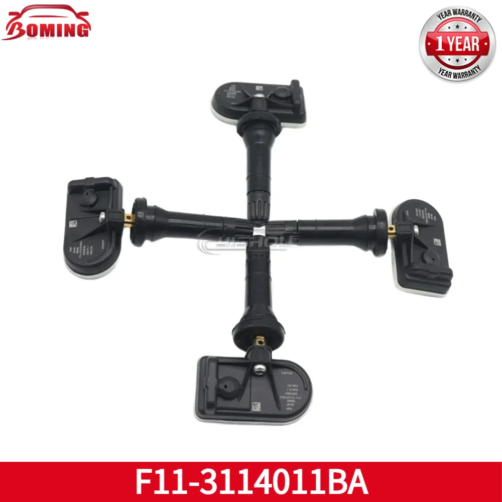 

F11-3114011BA New TPMS Tire Pressure Sensor 433MHz 4PCS For Jetour Traveller T2