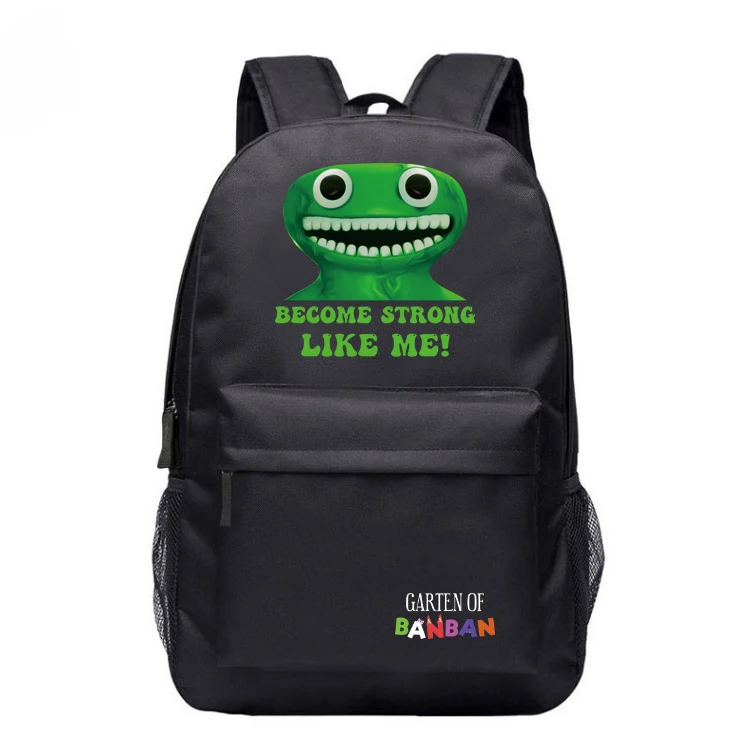 Garten of Banban Backpack Cartoon Horror Game Children Girls Boys Schoolbag Kawaii Student School Computer Bag Large Gift