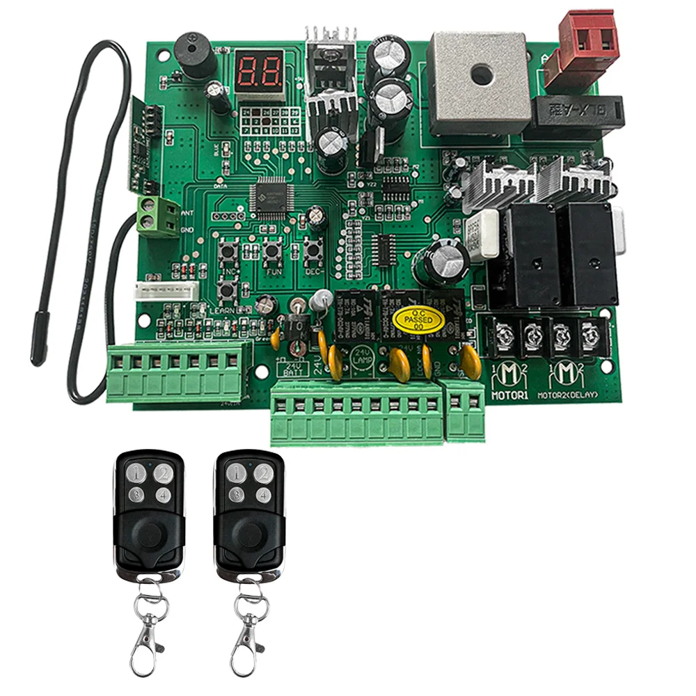24V PCB Control Board Electric Gate Swing Gate Auto Gate Door Opener Smart Control Center System Replace Fittings