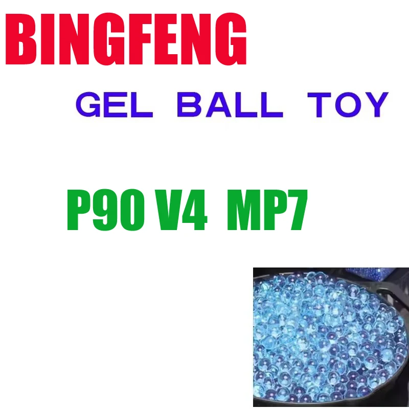 AK UNCLE BINGFENG Seria P90 V4 MP7 Pistolet Elektryczny na Kulki Żelowe WBB