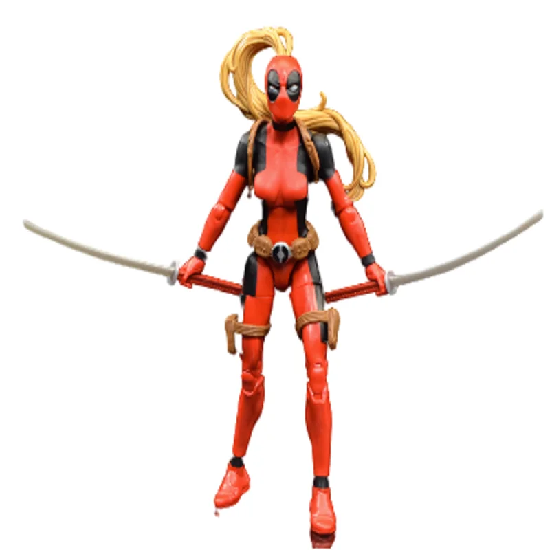 Figurine articulée Marvel Super ForeLady, Deadpool, couverture de ptérosaure, modèle mobile à collectionner, cadeau beurre, jouets ultimes, nouveau, 6"