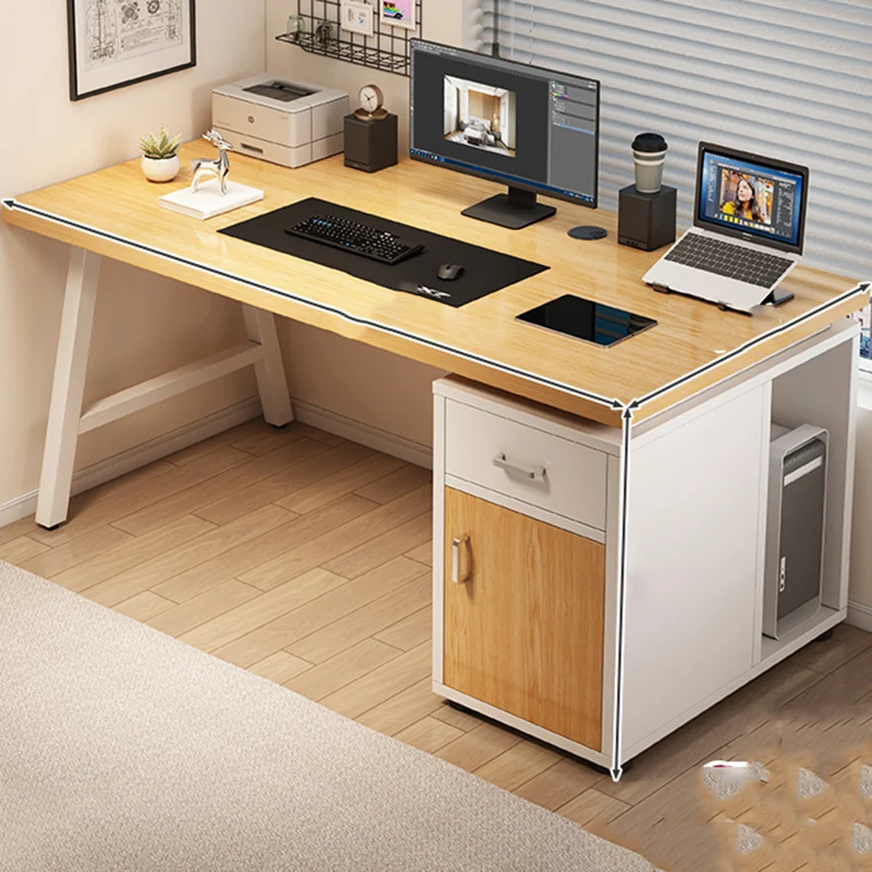 Multifunctional Study Computer Desk Organizer Office Drawer Seating Desk Auxiliary Tables Escritorios Gamer Furniture Home