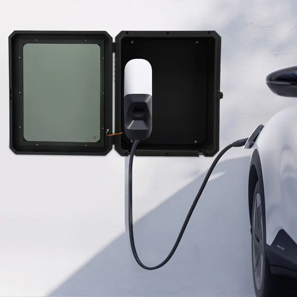 

Electrical box, conduit and accessories, power socket box, Tesla Gen 3 wall-mounted charging station box, dust-proof lock box