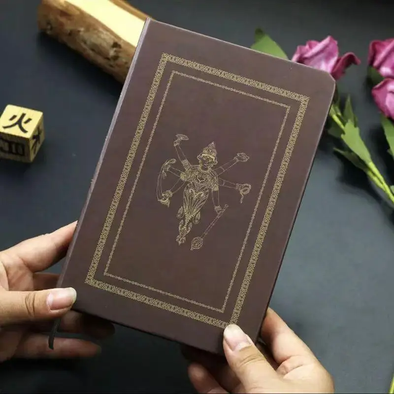 

National Tide Dunhuang Illustration Retro Diary Full Color Page Handbook Ancient Style National Style Book