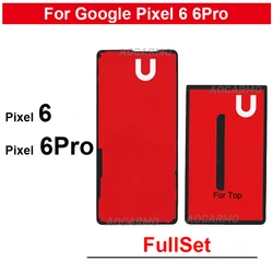 Back Cover Sticker For Google Pixel 6 Pro 6Pro LCD Display Rear Tape Glue Oneset Adhesive