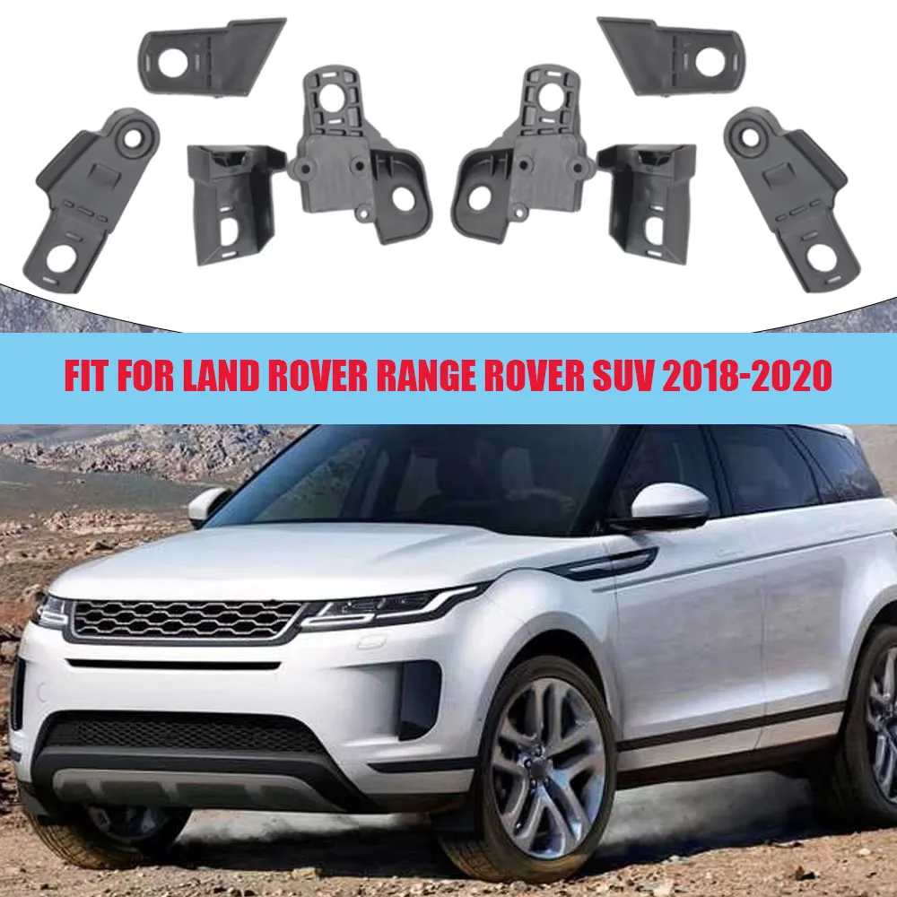 For Land Rover Range Rover SUV 2018 2019 2020 Car Headlight Bracket Repair Kit Black Plastic Automotive Accessories