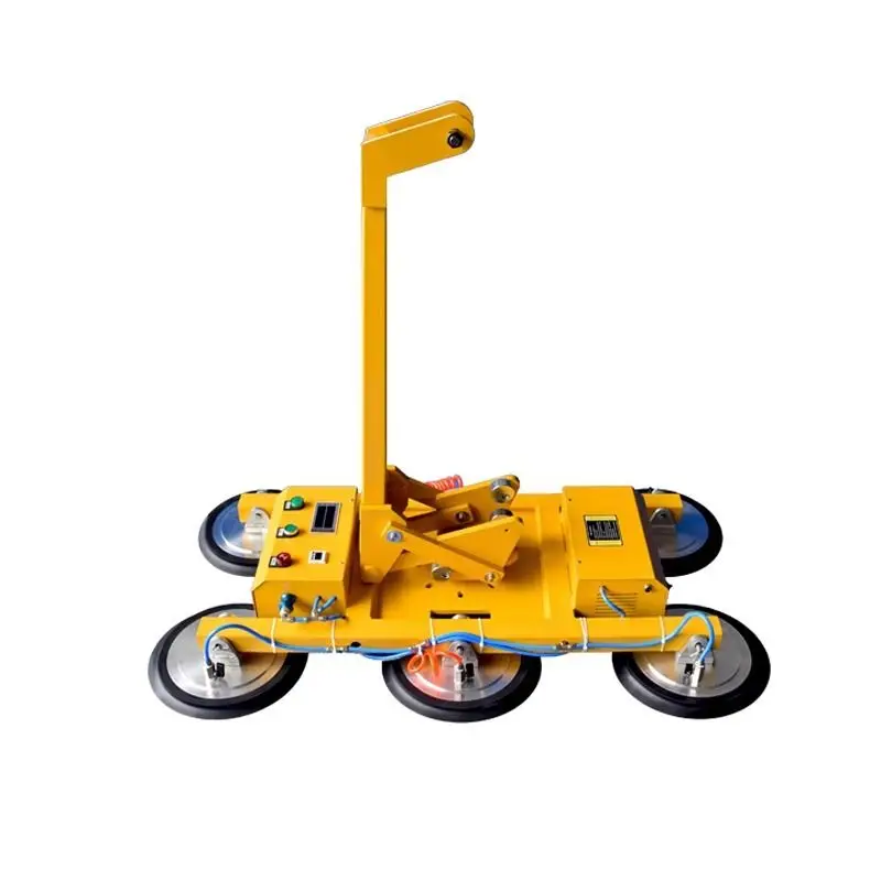 Large glass suction cup crane industrial manipulator handling and turning machine