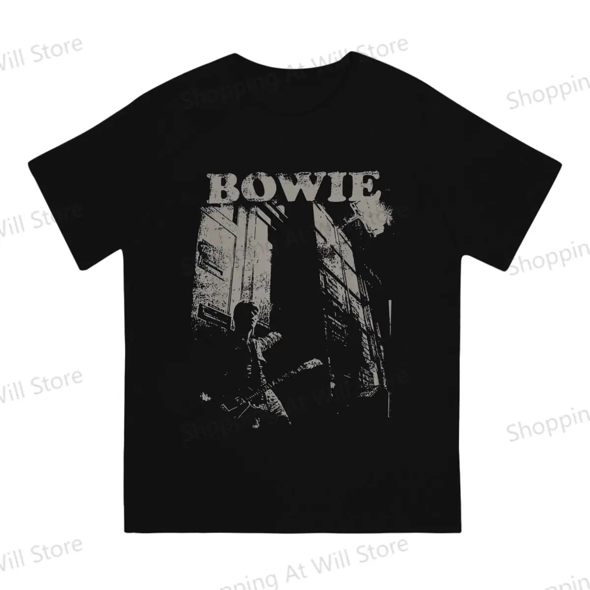 Hot selling in Summer Unisex T-shirts Davids Star Bowied Novelty Cool T-shirt Street Clothing S-6XL