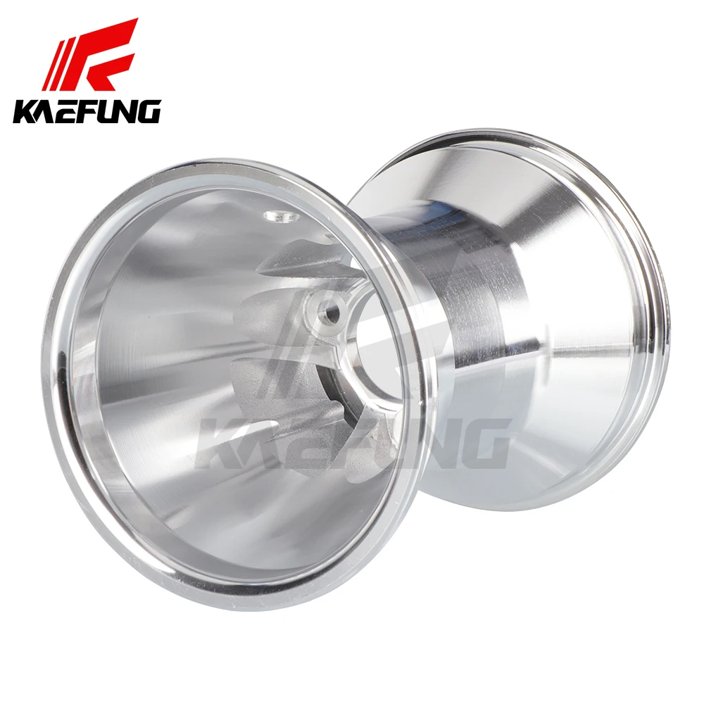 181 mm hoch, 40 mm Innenloch, silberfarbene Aluminiumlegierungsfelgen, 3 Löcher, Reifen, Radnabe für Auto-Go-Kart-Zubehörteile – Detail 5