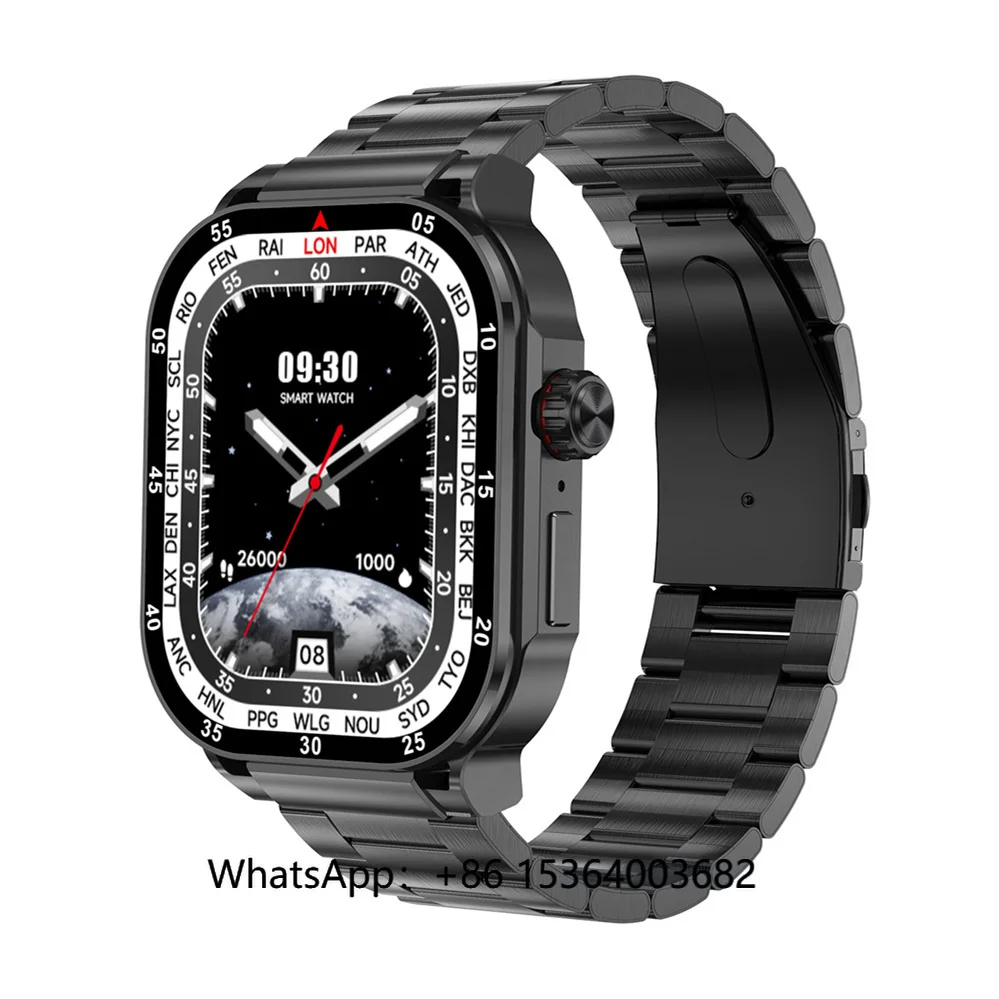 

TJXL- Sport Watches for Men G40 Smart Watch Round IP67 Waterproof Reloj Inteligente Pressure BT Call G40 Smartwatch M