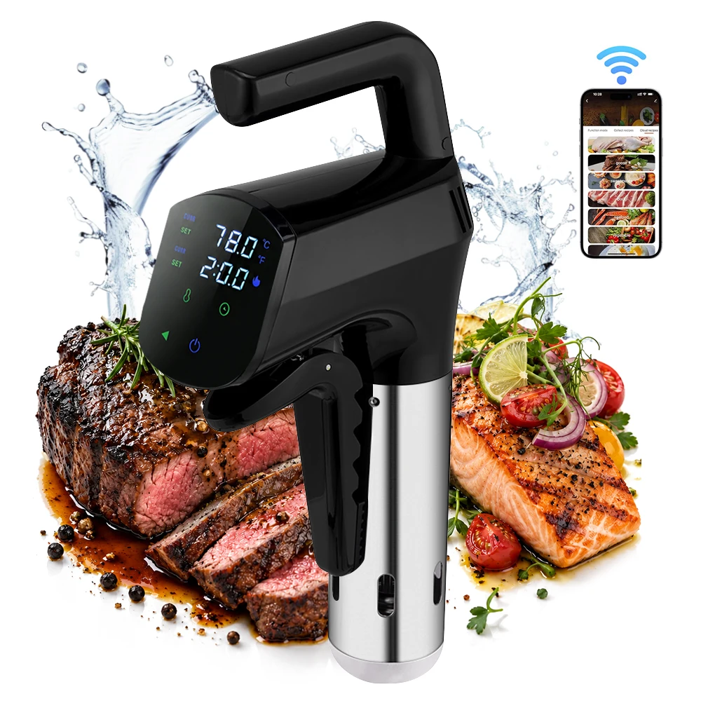 Digital Sous Vide Precision Cooker - SIHAO 1800W, cirelisateur à immersion de