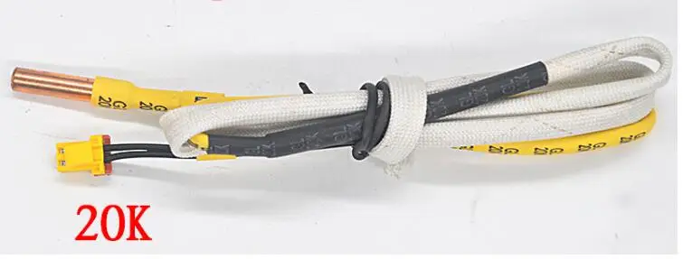 2 stücke neue für AUX Klimaanlage Rohr Sensor Luft temperatur sensor klimaanlage thermische kopf 10k metall