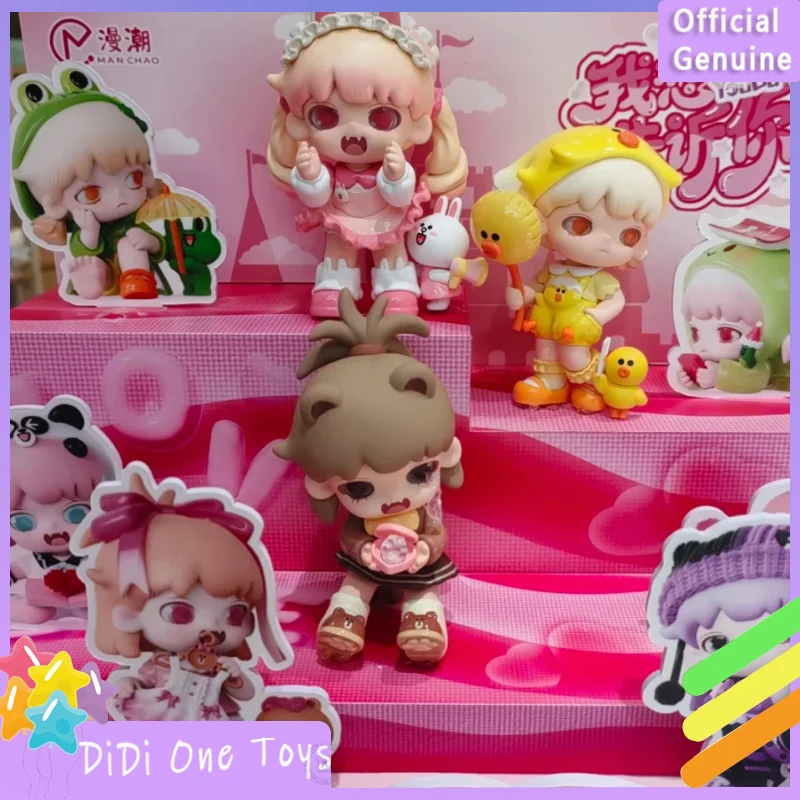 

Оригинальная коллекционная кукла Youbu V4 из серии «У меня есть что тебе сказать», милый сюрприз-бокс, декор для рабочего стола, подарок для девочек