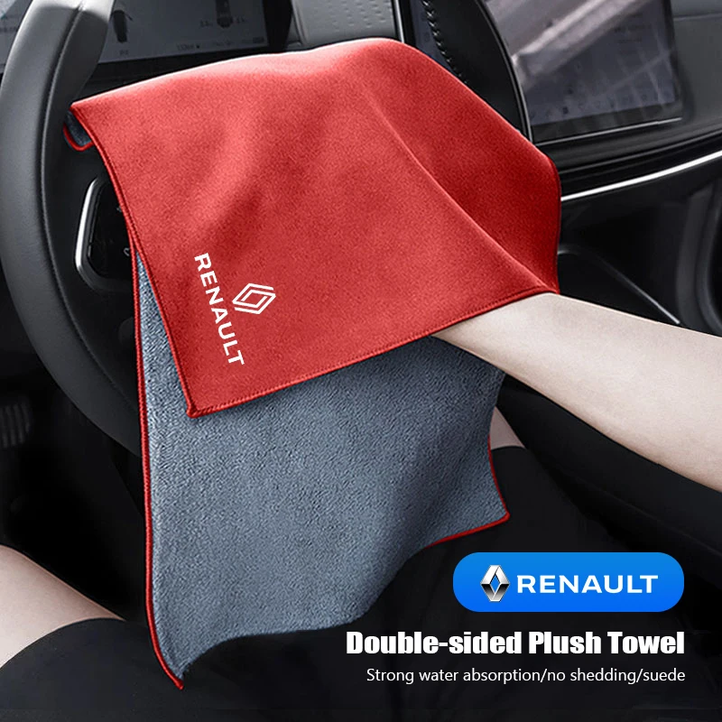 

Microfiber Towel Car Cleaning Care Tools Auto Wash Rag For Renault Fluence Laguna Scenic Latitude Talisman Kadjar ZOE Valve Stem