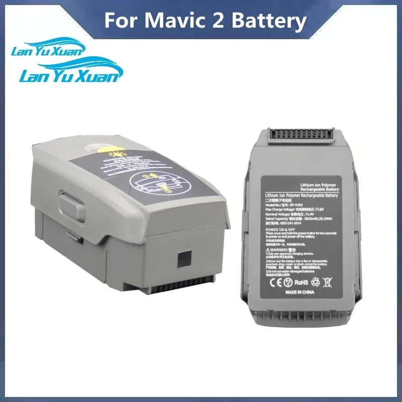 

For Mavic 2 Battery Compatible Pro/Zoom Drone Replacement Intelligent Flight Accessories 3850mah 15.4v Time 31Min