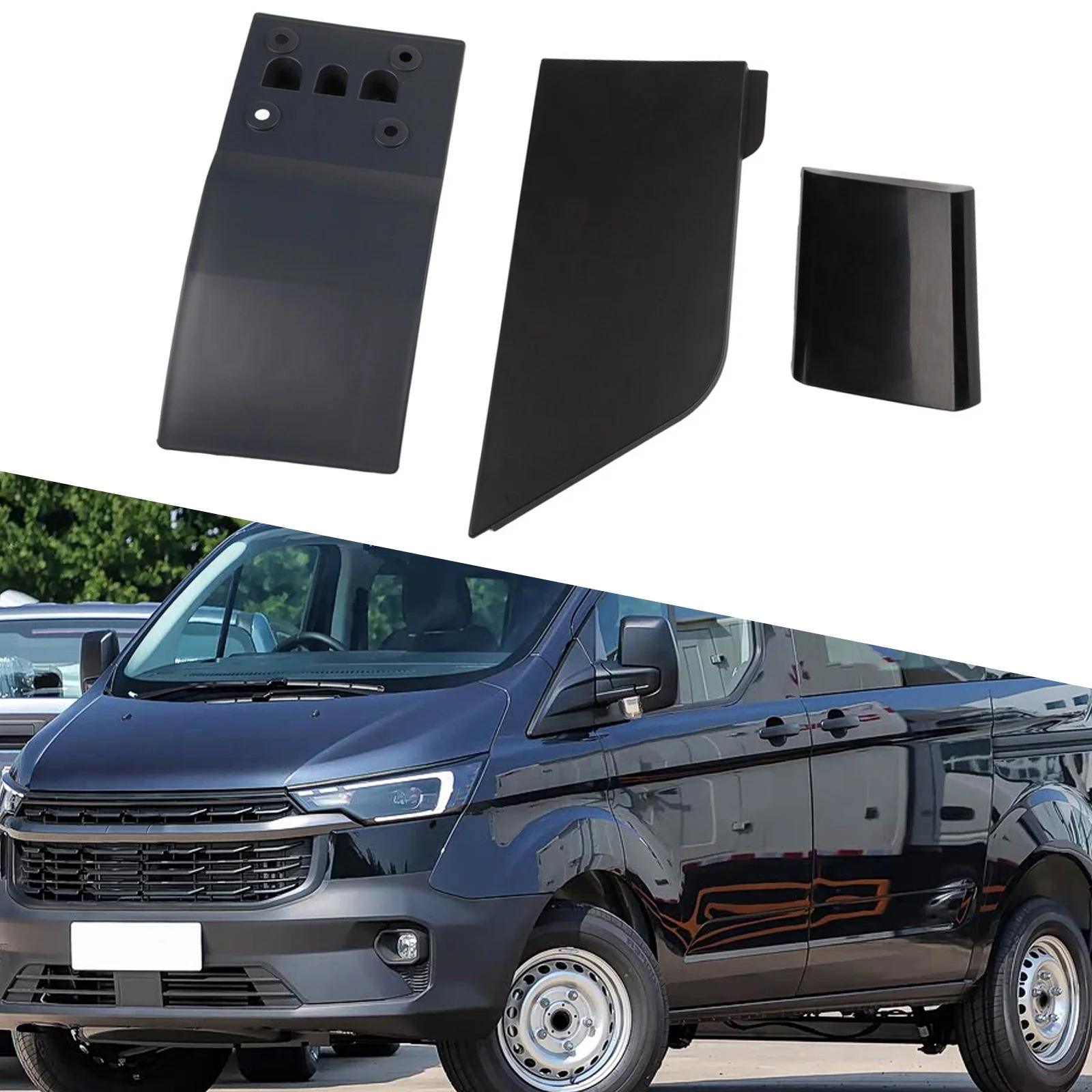2210776 BK21-V29427-AE 1805930 Left Side Under Fuel Flap Cover Moulding For Ford For Transit For Custom 2012-18